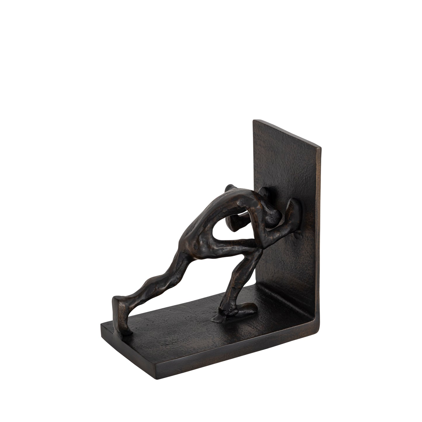 Ramsey Bookend Antique Matte Black Finish