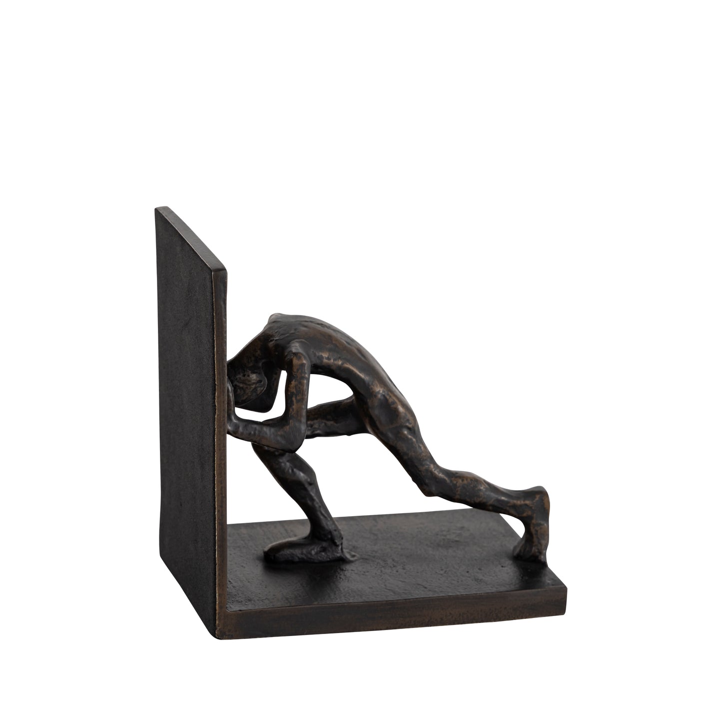 Ramsey Bookend Antique Matte Black Finish