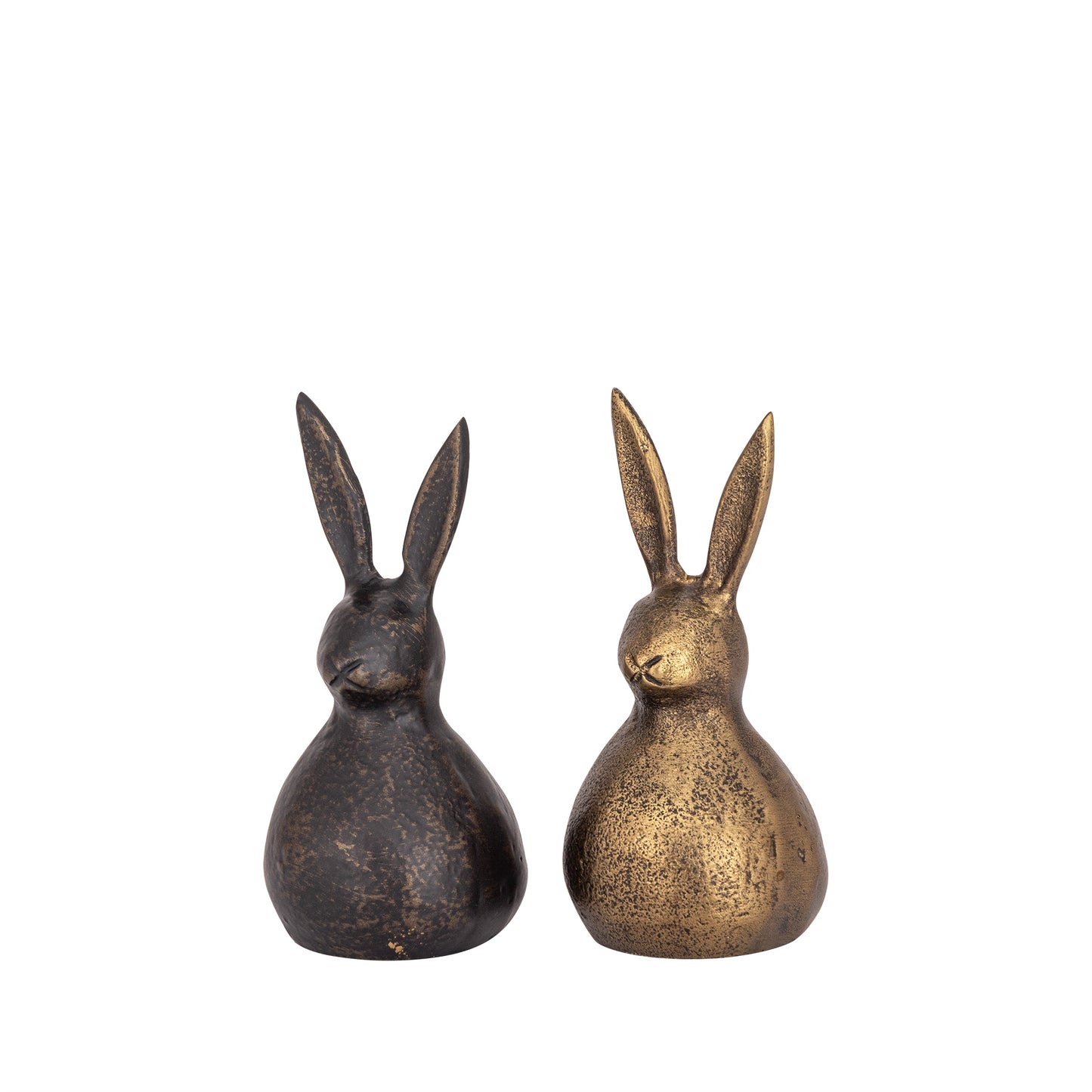Antique Bronze Aluminium Bunny Rabbit Statue Small – Easter Decor | Hoppy – Serene Living