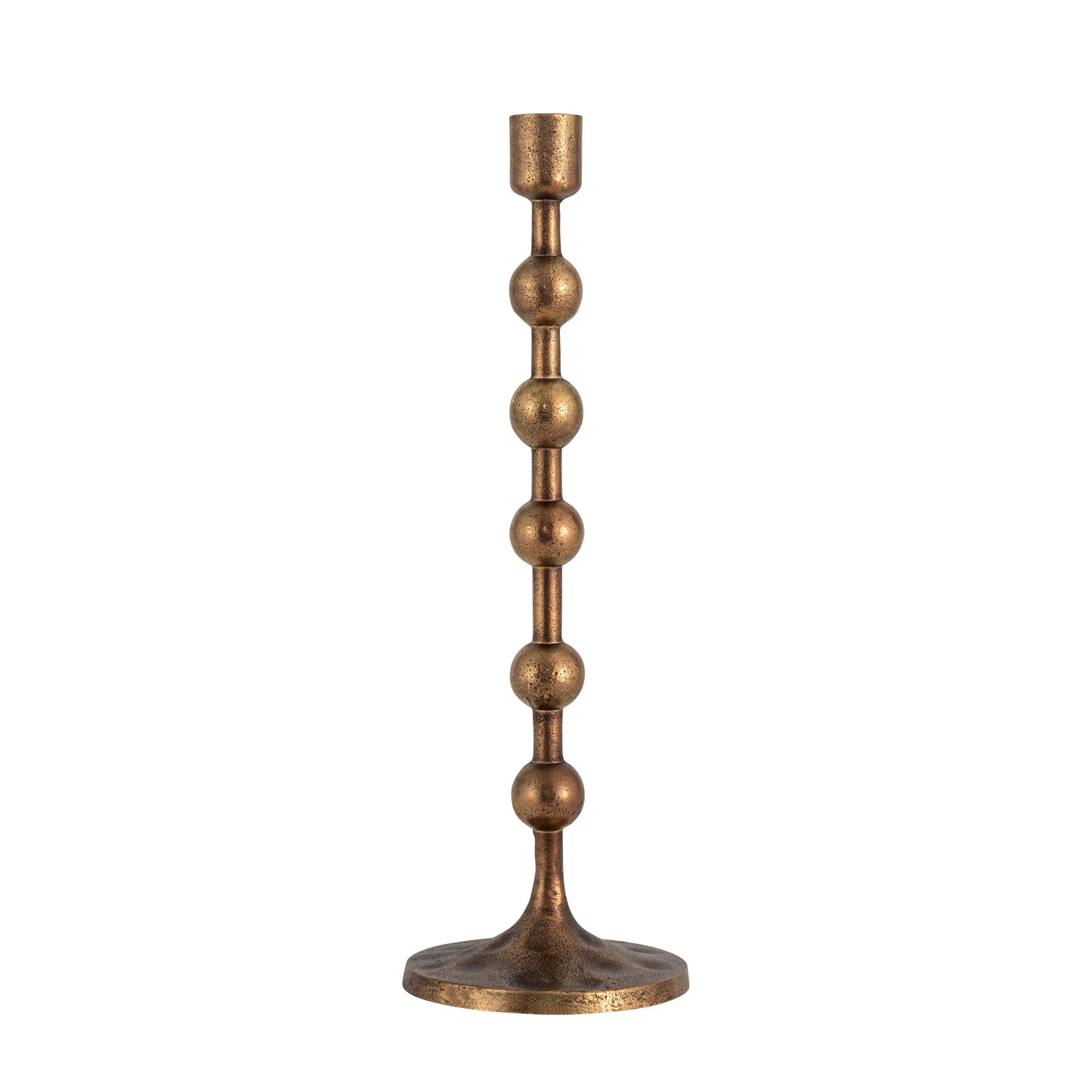 Beverley Set of 3 Candlesticks Antique Brass Finish