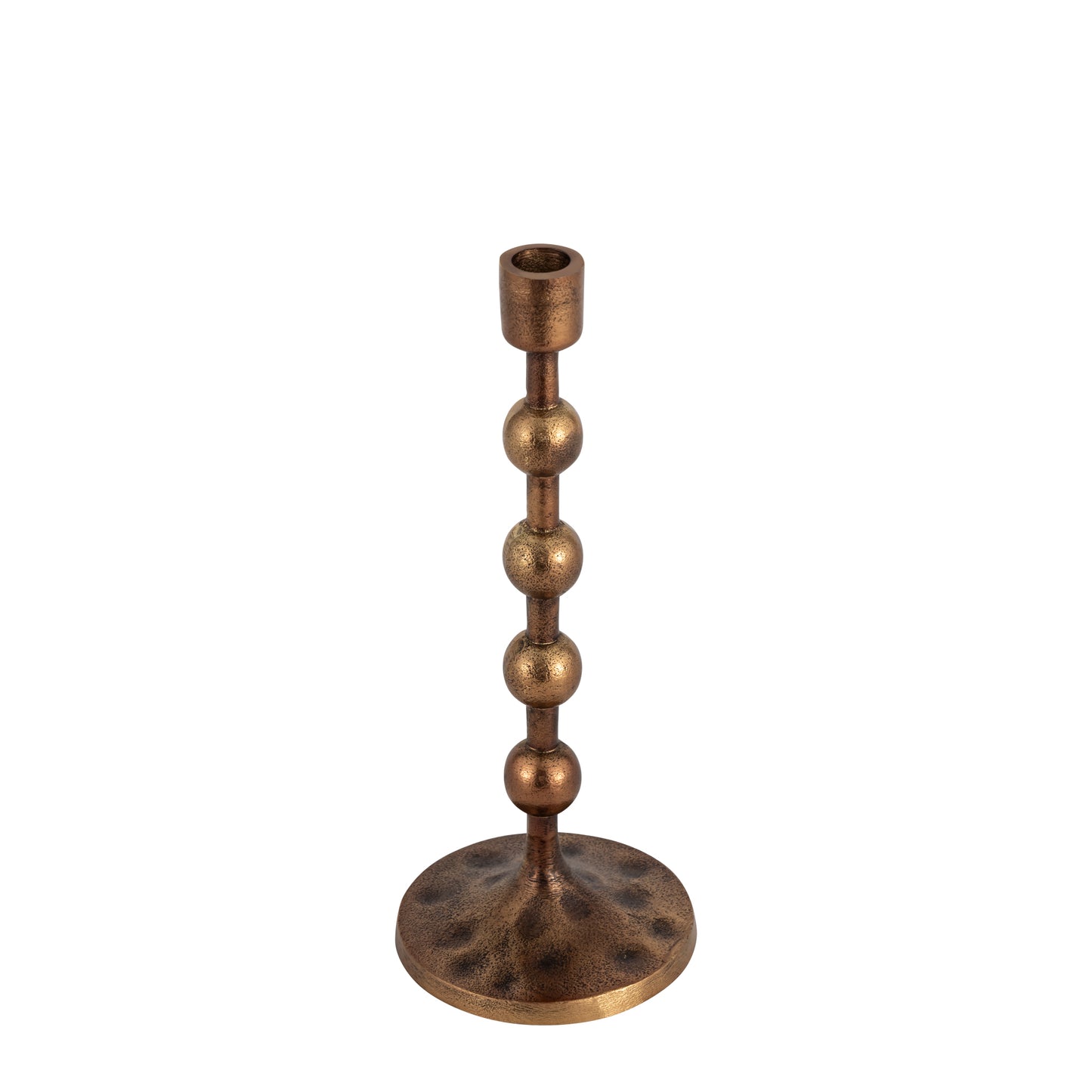 Beverley Set of 3 Candlesticks Antique Brass Finish