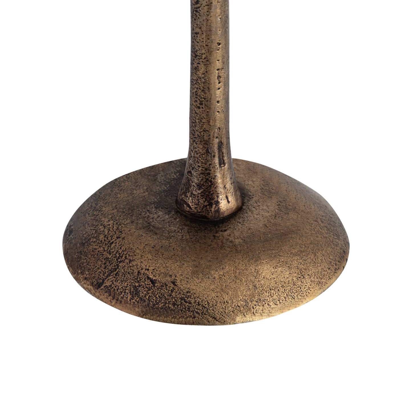 Buxton Set of 3 Candlesticks Antique Brass Finish