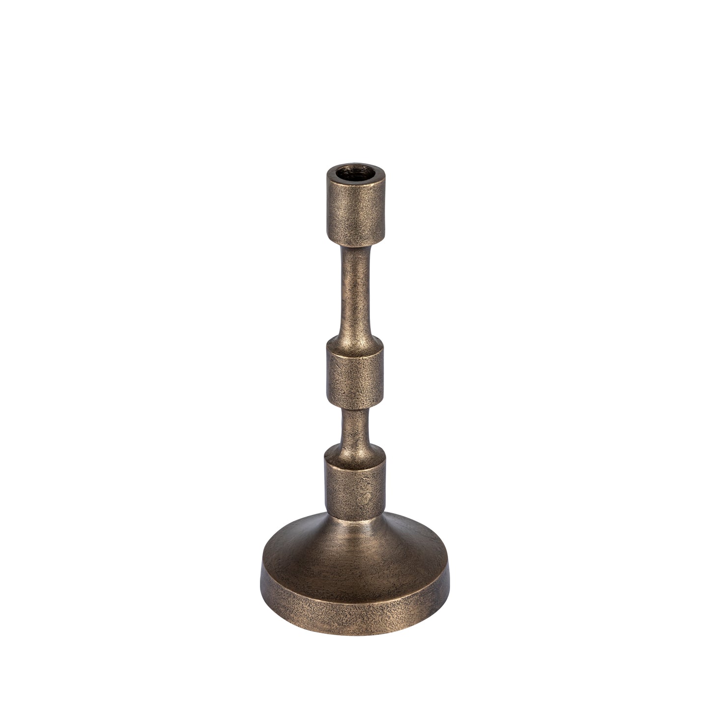 Camden Set of 3 Candlesticks Antique Brass Finish