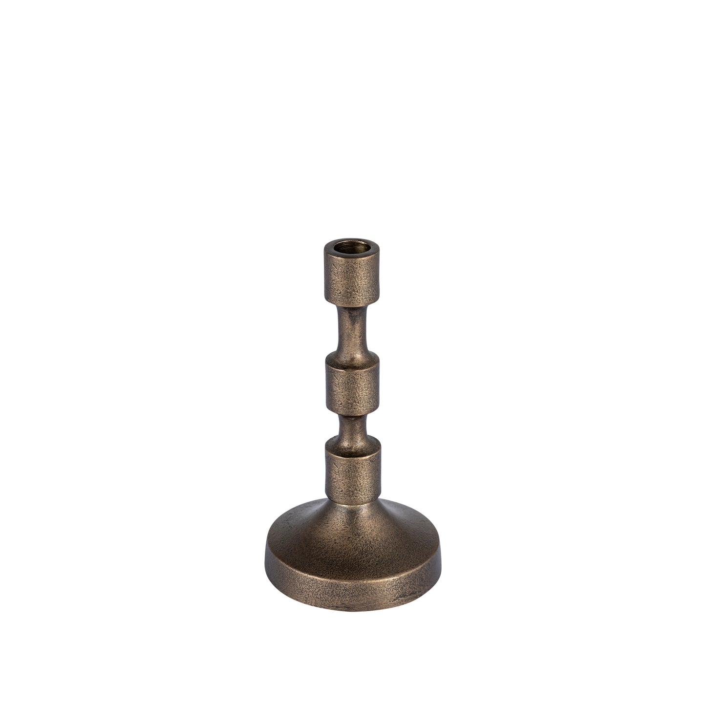 Camden Set of 3 Candlesticks Antique Brass Finish