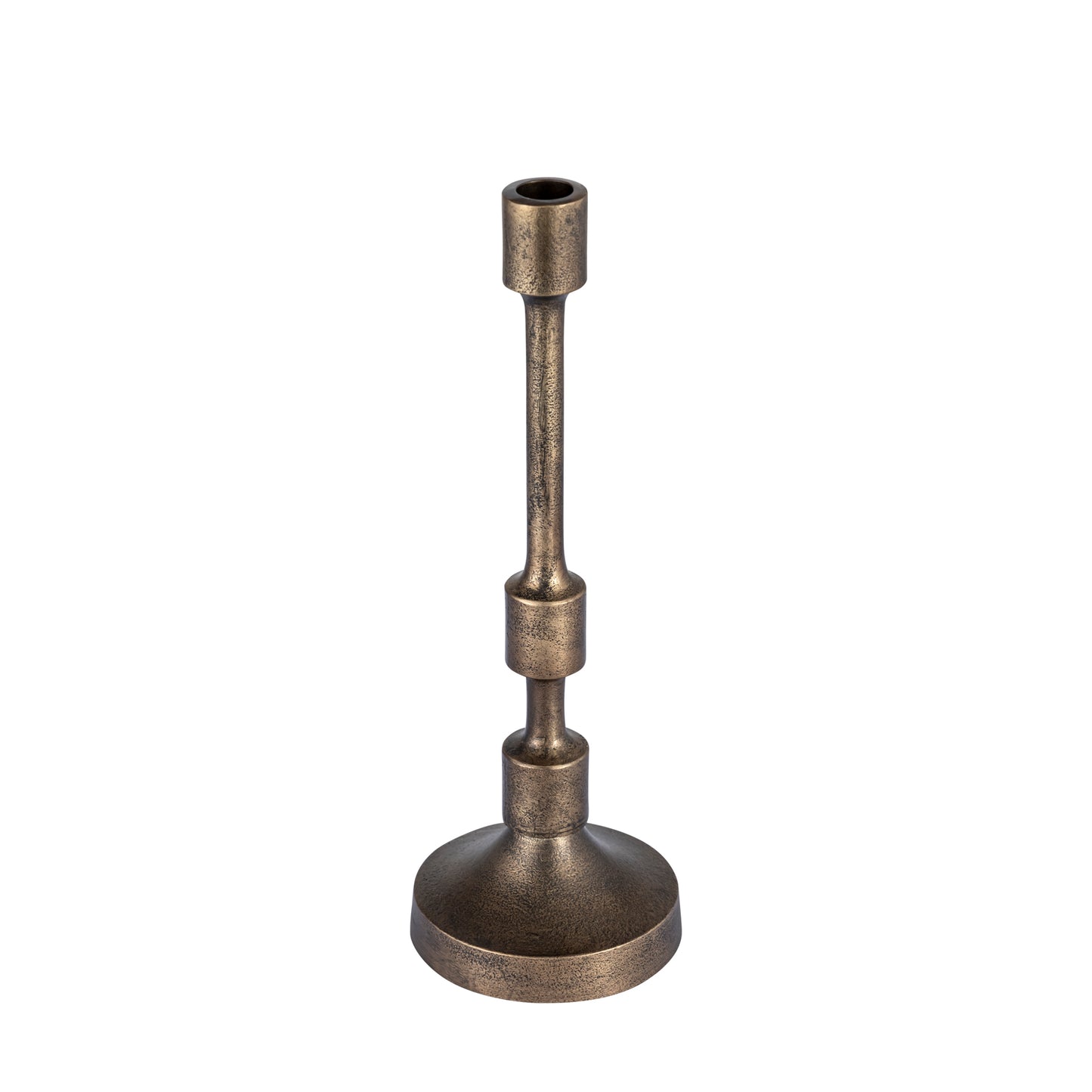 Camden Set of 3 Candlesticks Antique Brass Finish