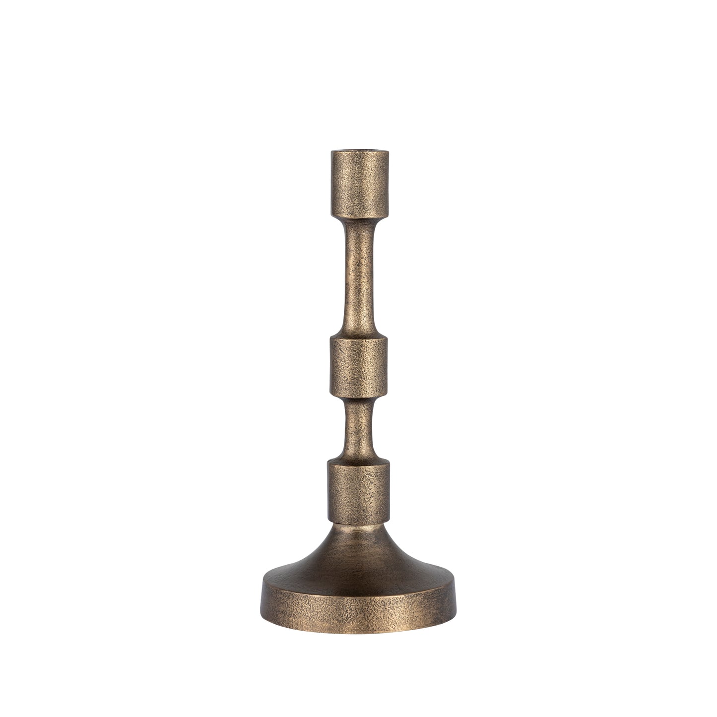 Camden Set of 3 Candlesticks Antique Brass Finish