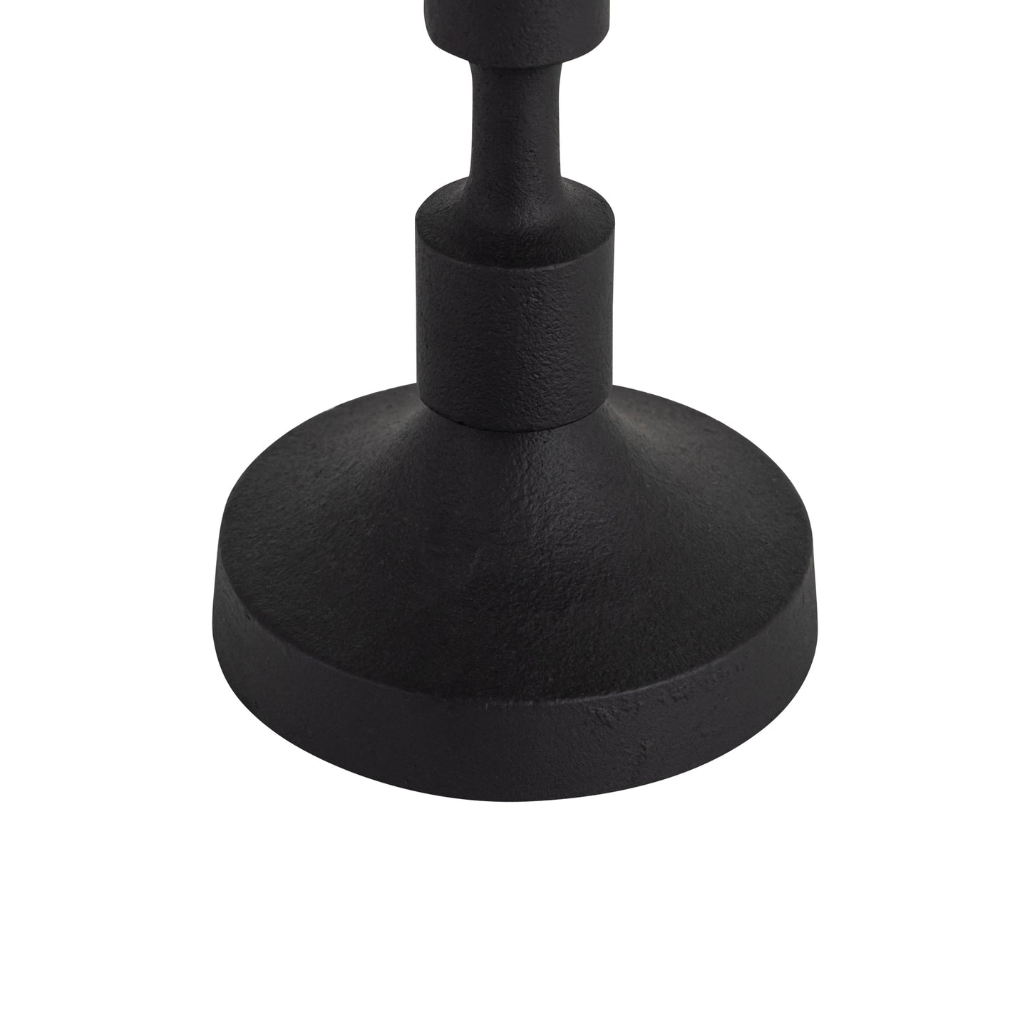 Camden Set of 3 Candlesticks Matte Black Finish