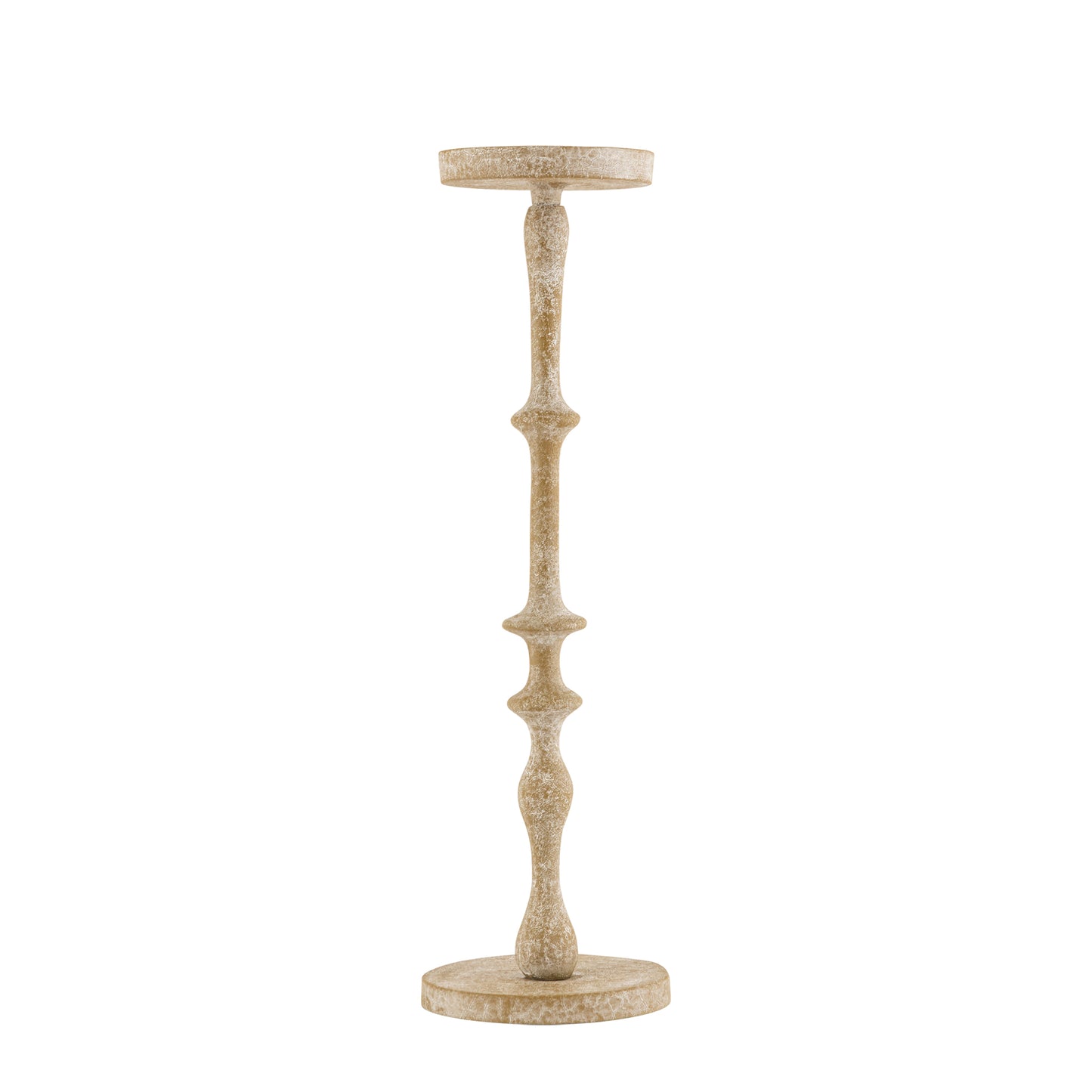 Dawlish Set of 2 Candle Holders Rustic Green Finish