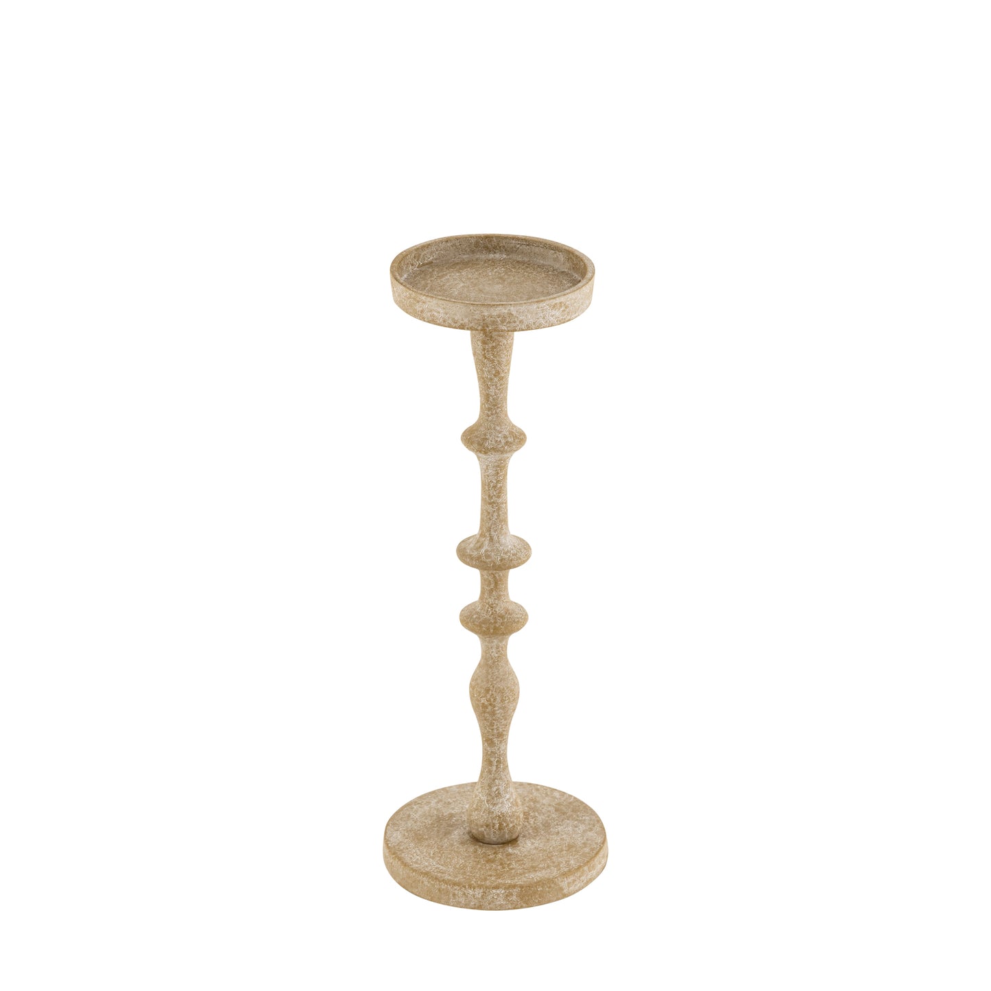 Dawlish Set of 2 Candle Holders Rustic Green Finish