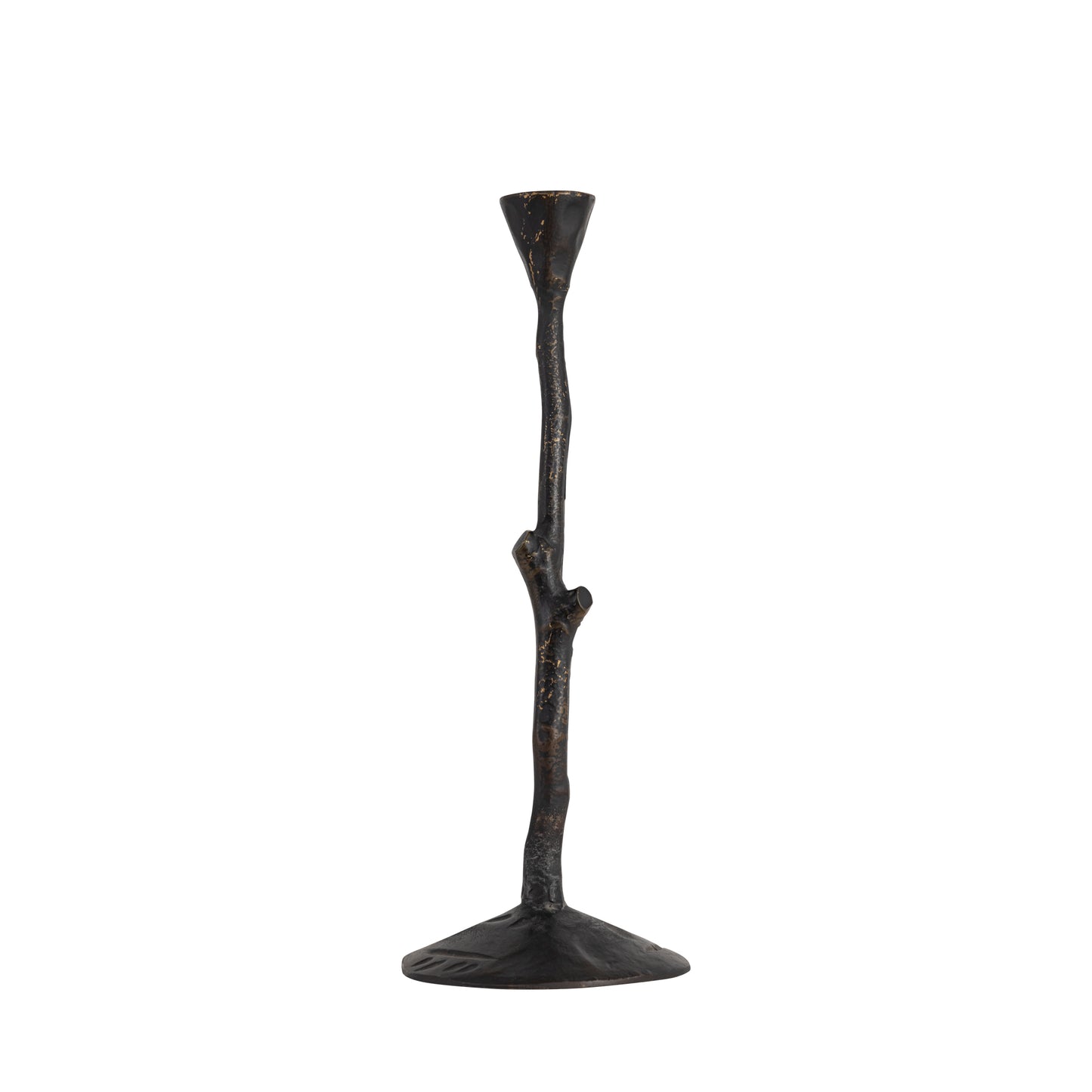 Eden Set of 3 Twig Candlesticks Antique Bronze Finish