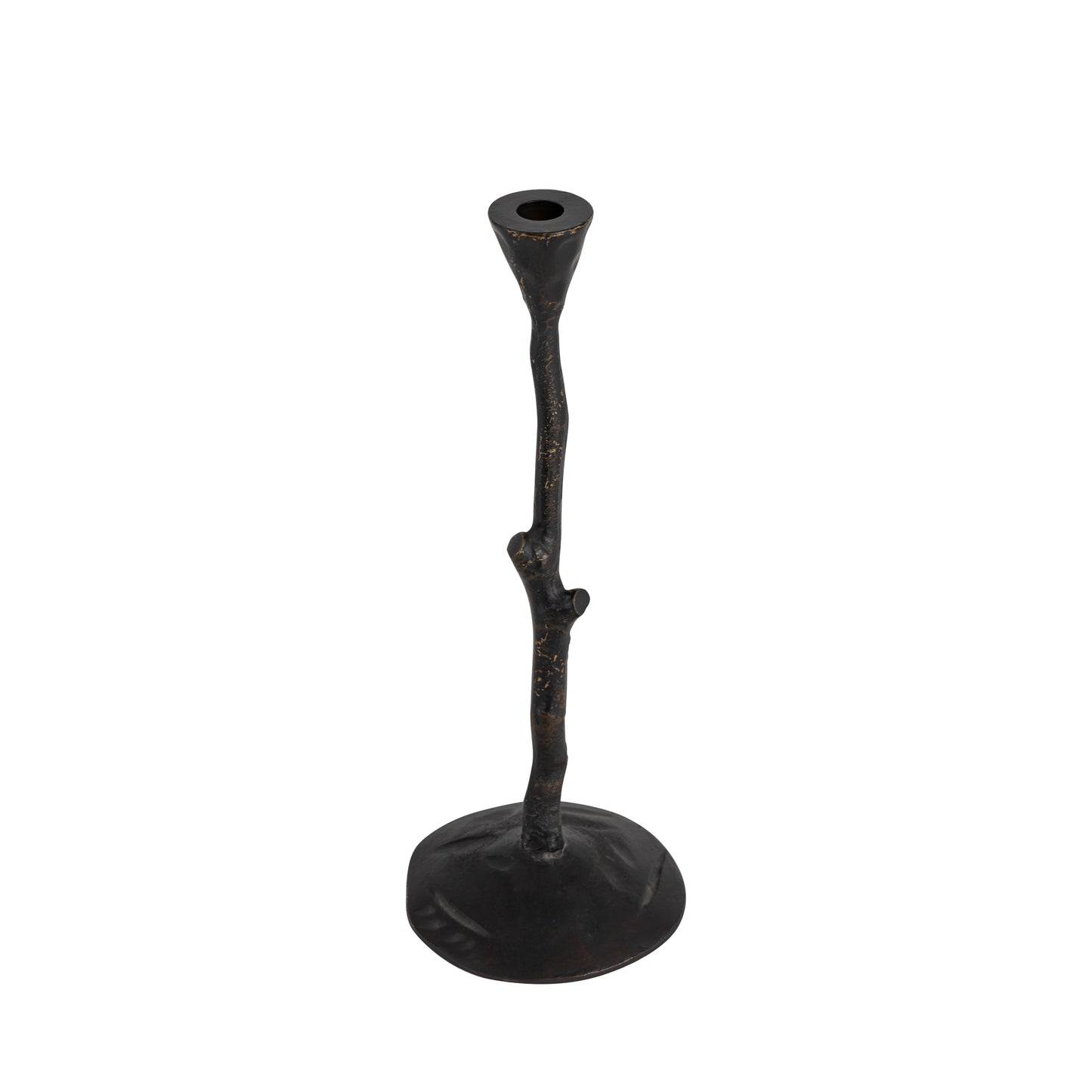 Eden Set of 3 Twig Candlesticks Antique Bronze Finish