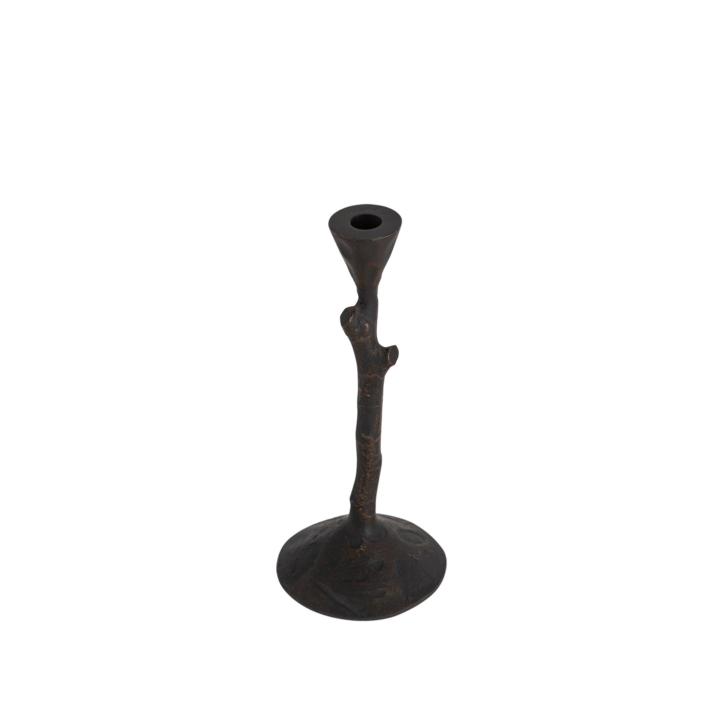 Eden Set of 3 Twig Candlesticks Antique Bronze Finish