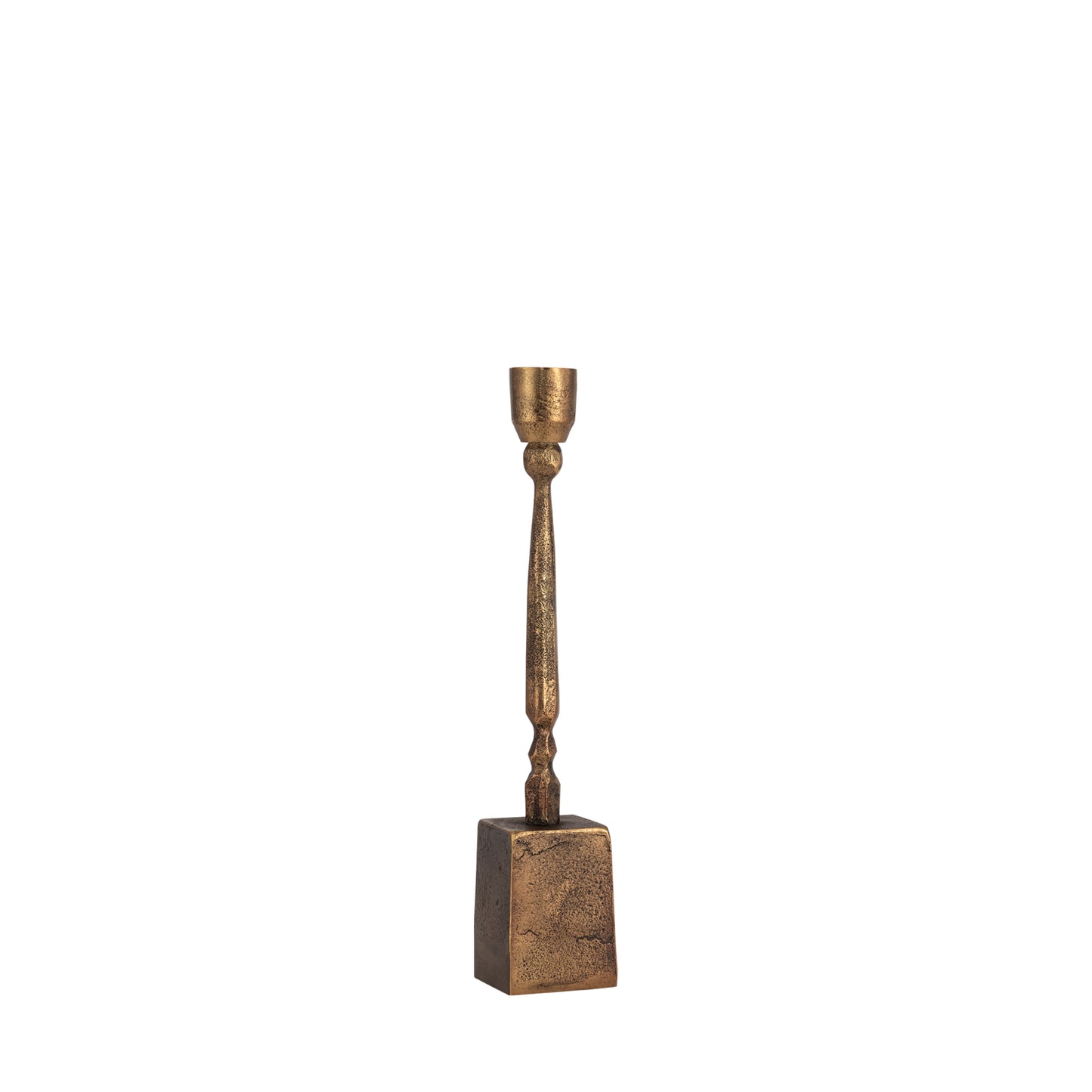 Epping Set of 3 Candlesticks Antique Gold Finish