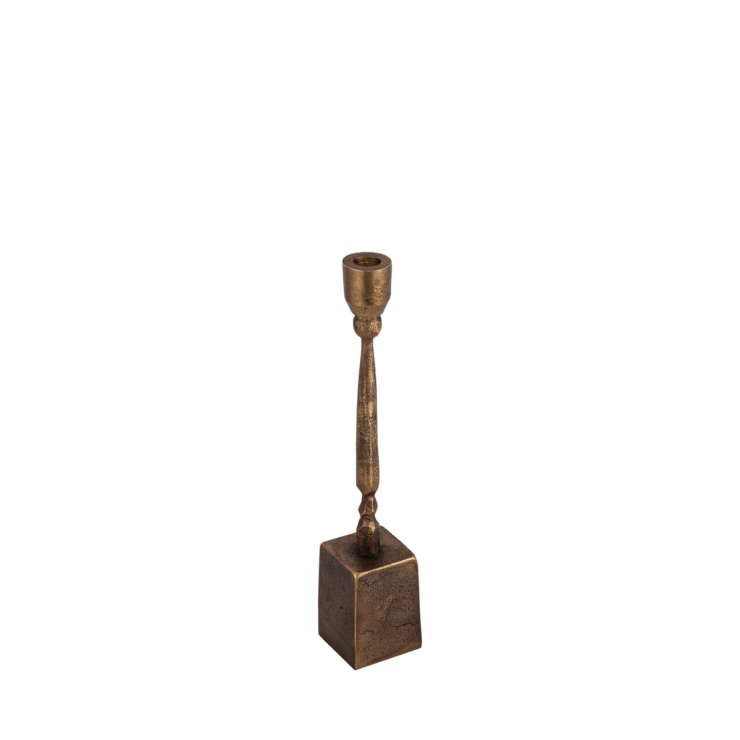 Epping Set of 3 Candlesticks Antique Gold Finish