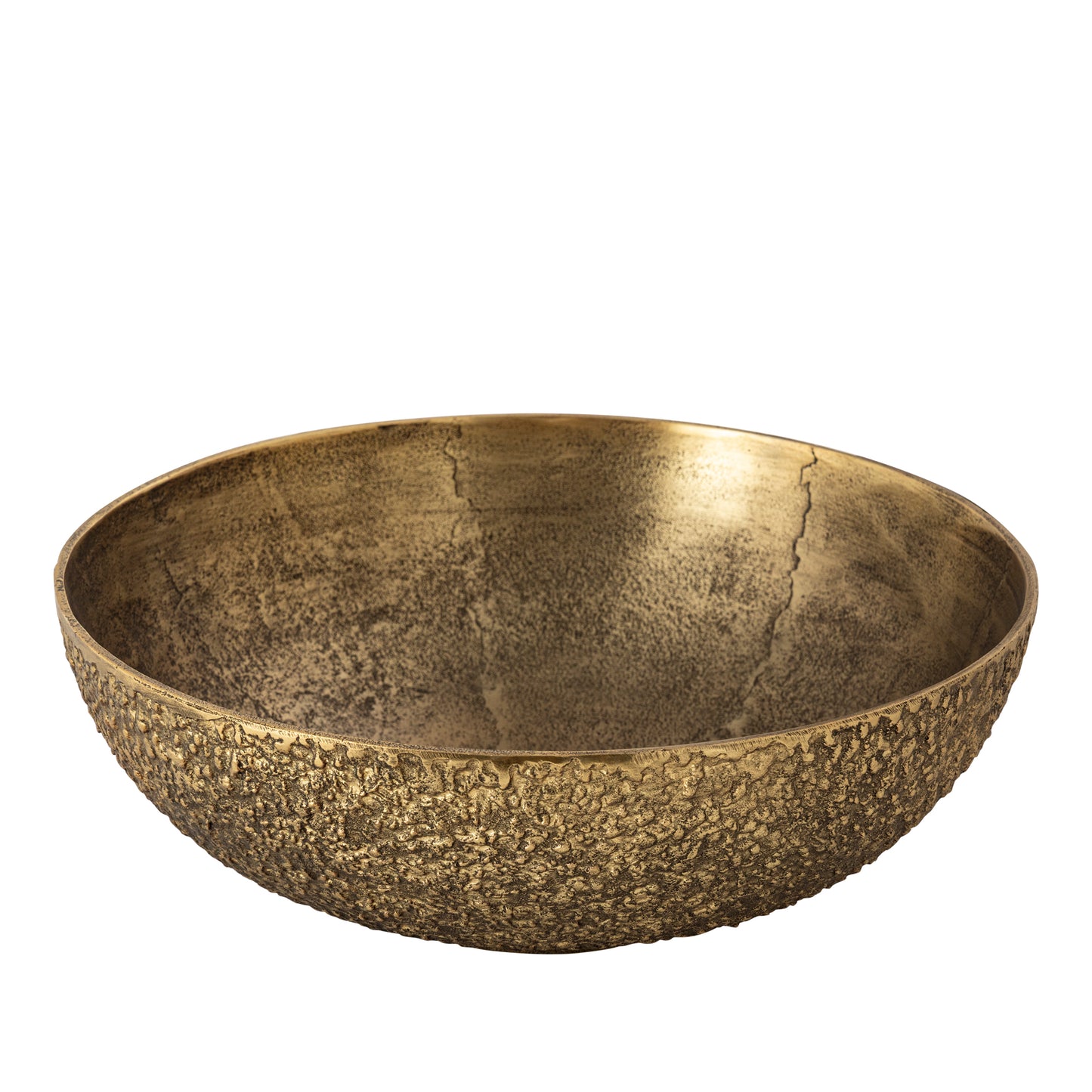 Hackney Decorative Bowl Medium Antique Brass Finish