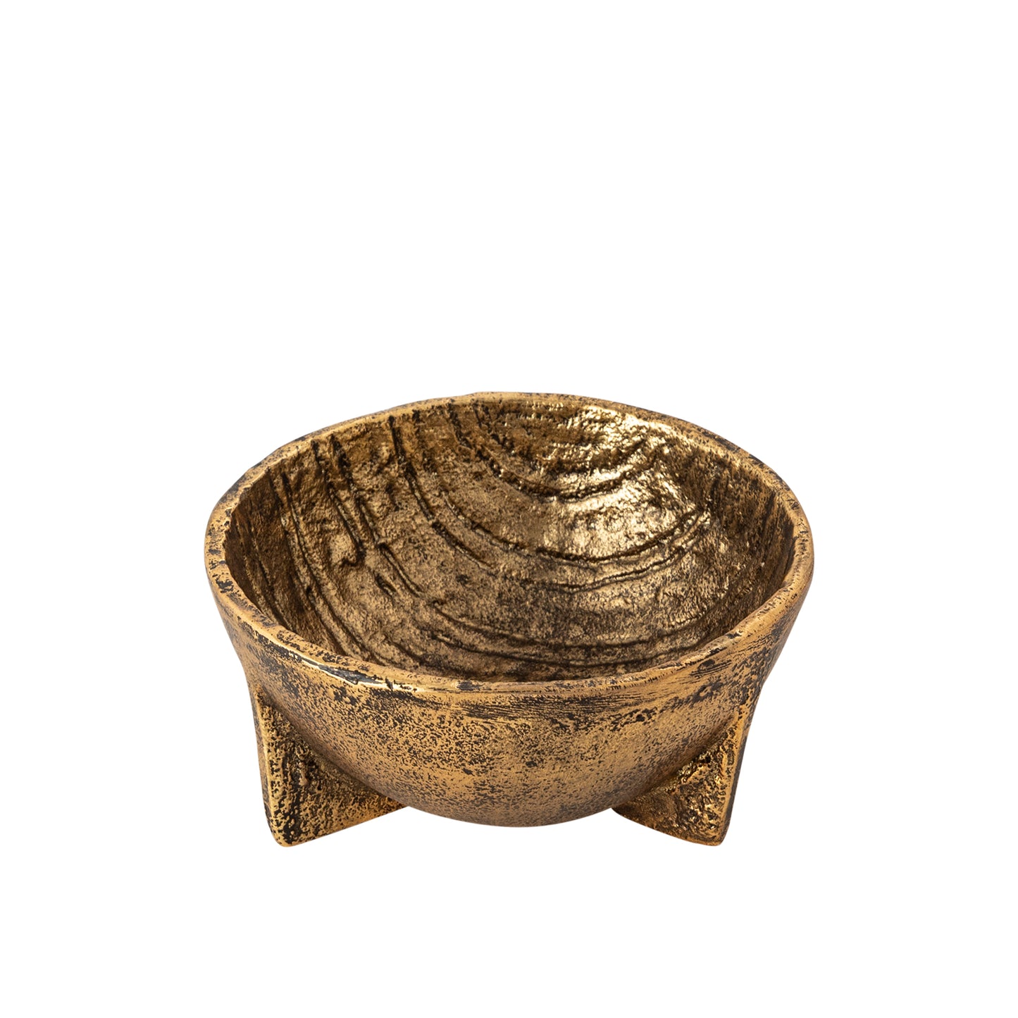 Dorset Decorative Bowl Small Antique Brass Finish