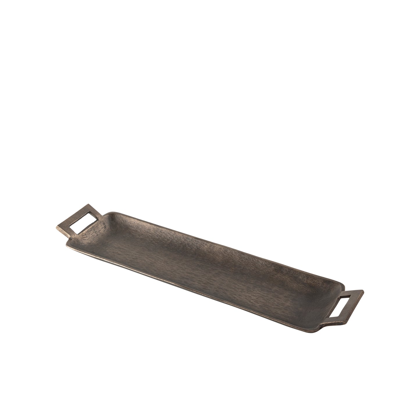 Bedford Decorative Rectangular Tray Small Antique Bronze