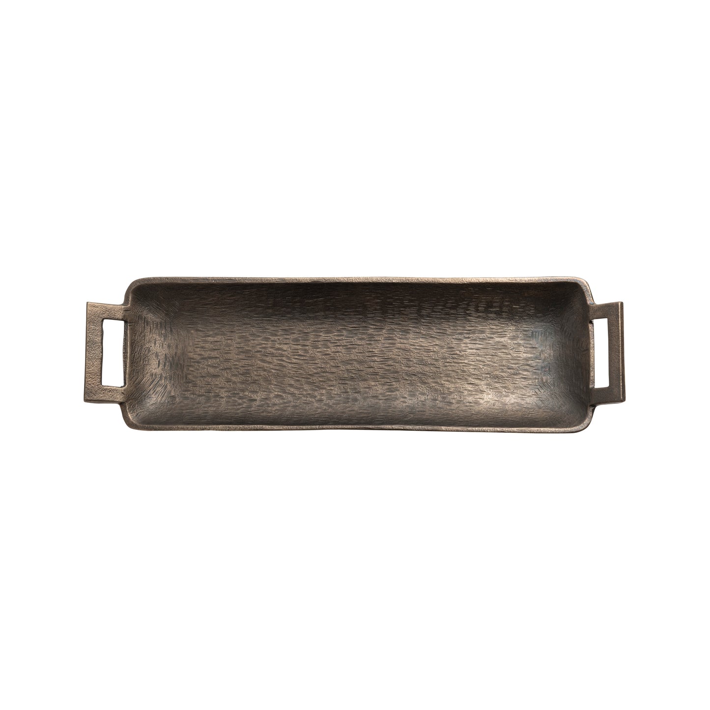 Bedford Decorative Rectangular Tray Small Antique Bronze