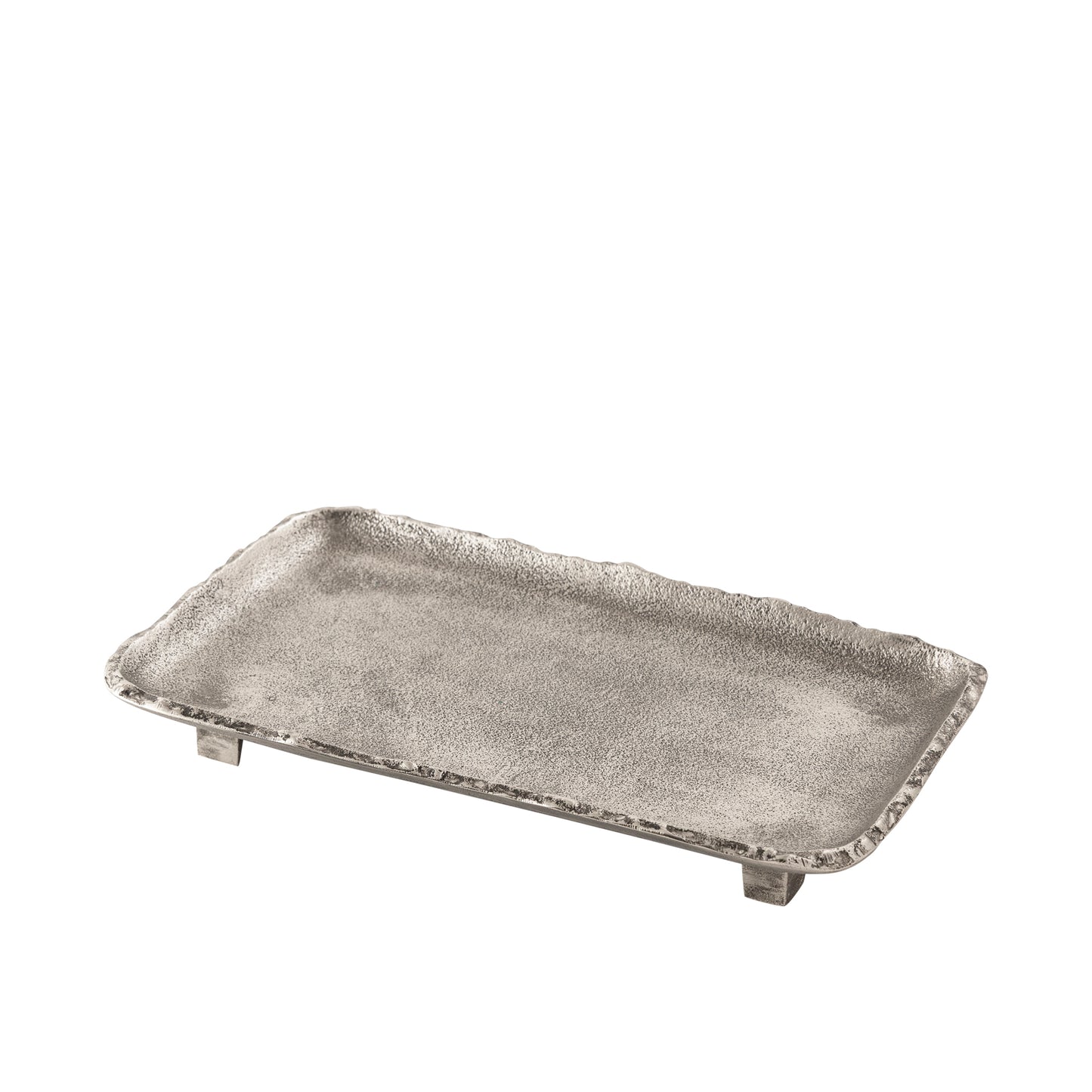 Ely Rectangular Tray Medium Antique Silver