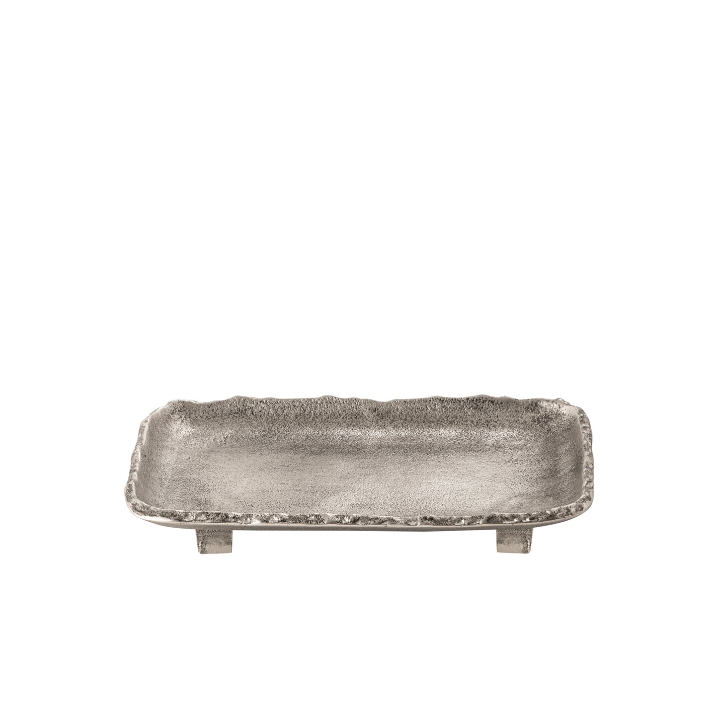 Ely Rectangular Tray Small Antique Silver