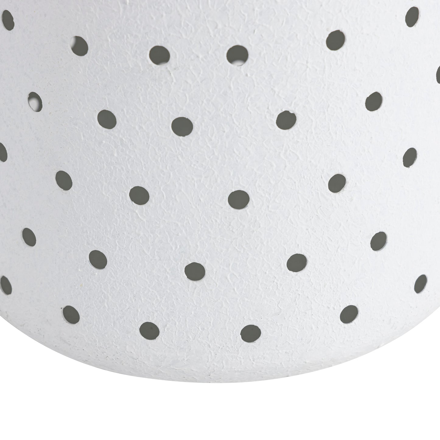 Durham Metal Lantern Candleholder White Textured Finish