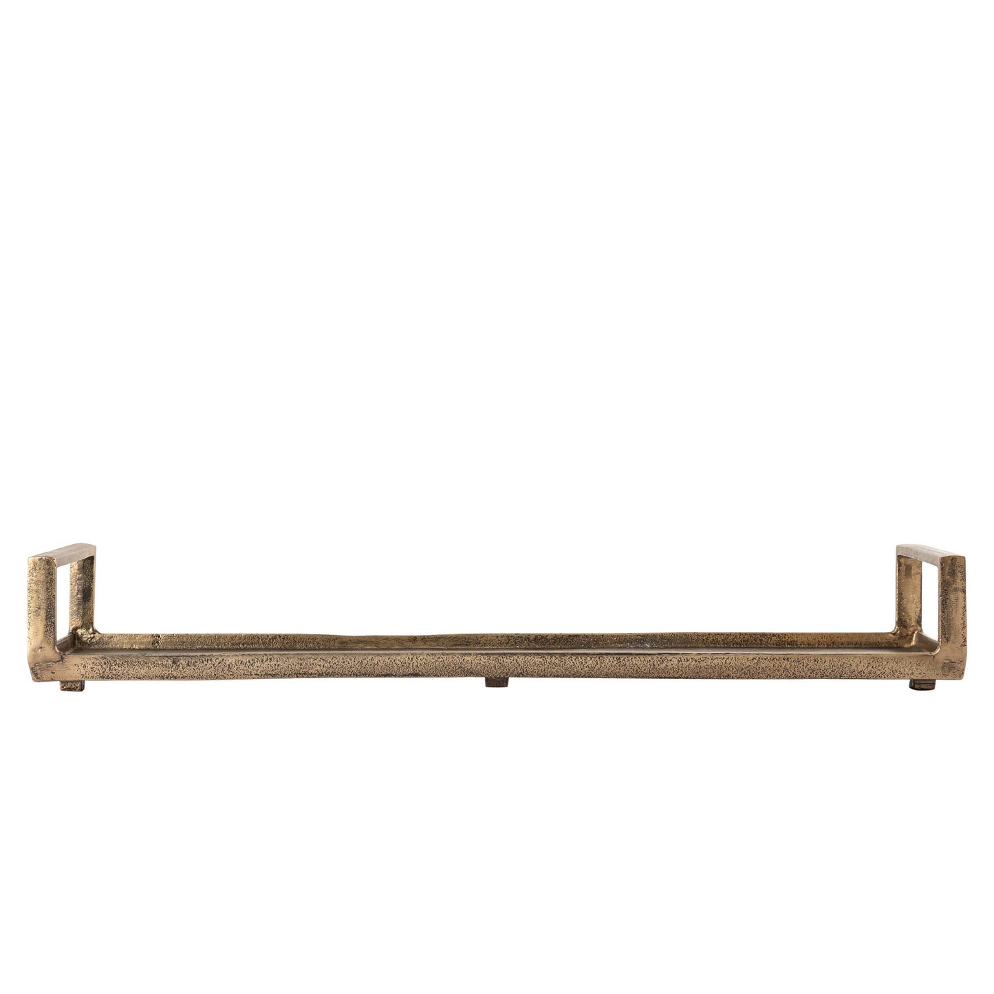 Longford Rectangular Decorative Tray Antique Brass Finish