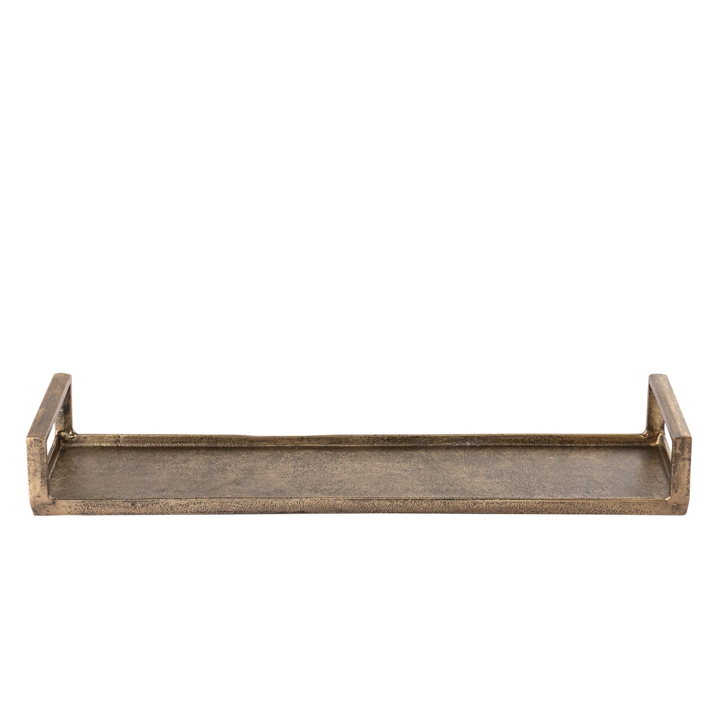Longford Rectangular Decorative Tray Antique Brass Finish