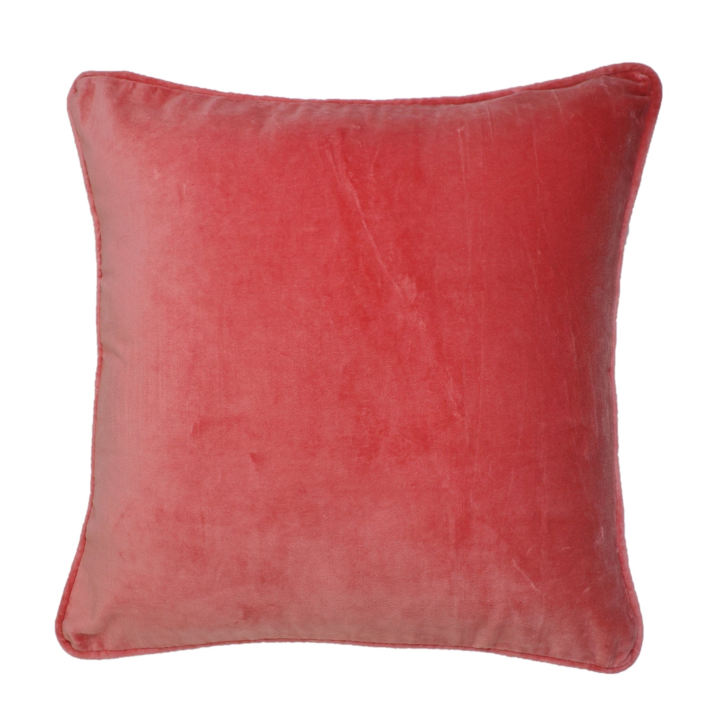 Cotton Velvet Cushion Cover Blush Pink