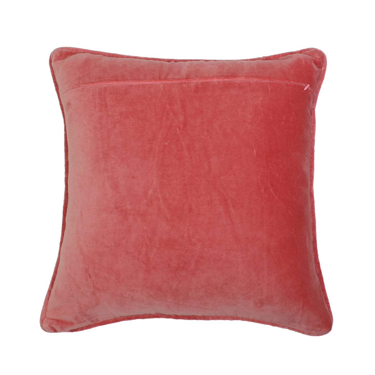 Cotton Velvet Cushion Cover Blush Pink