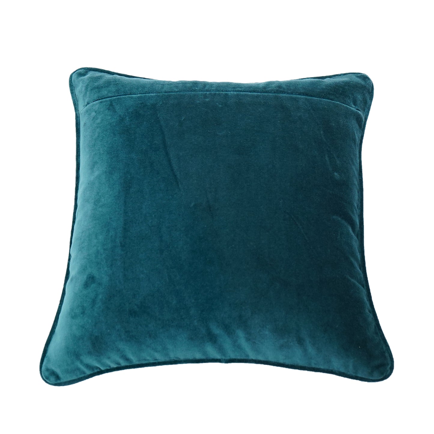 Cotton Velvet Cushion Cover Emerald Green