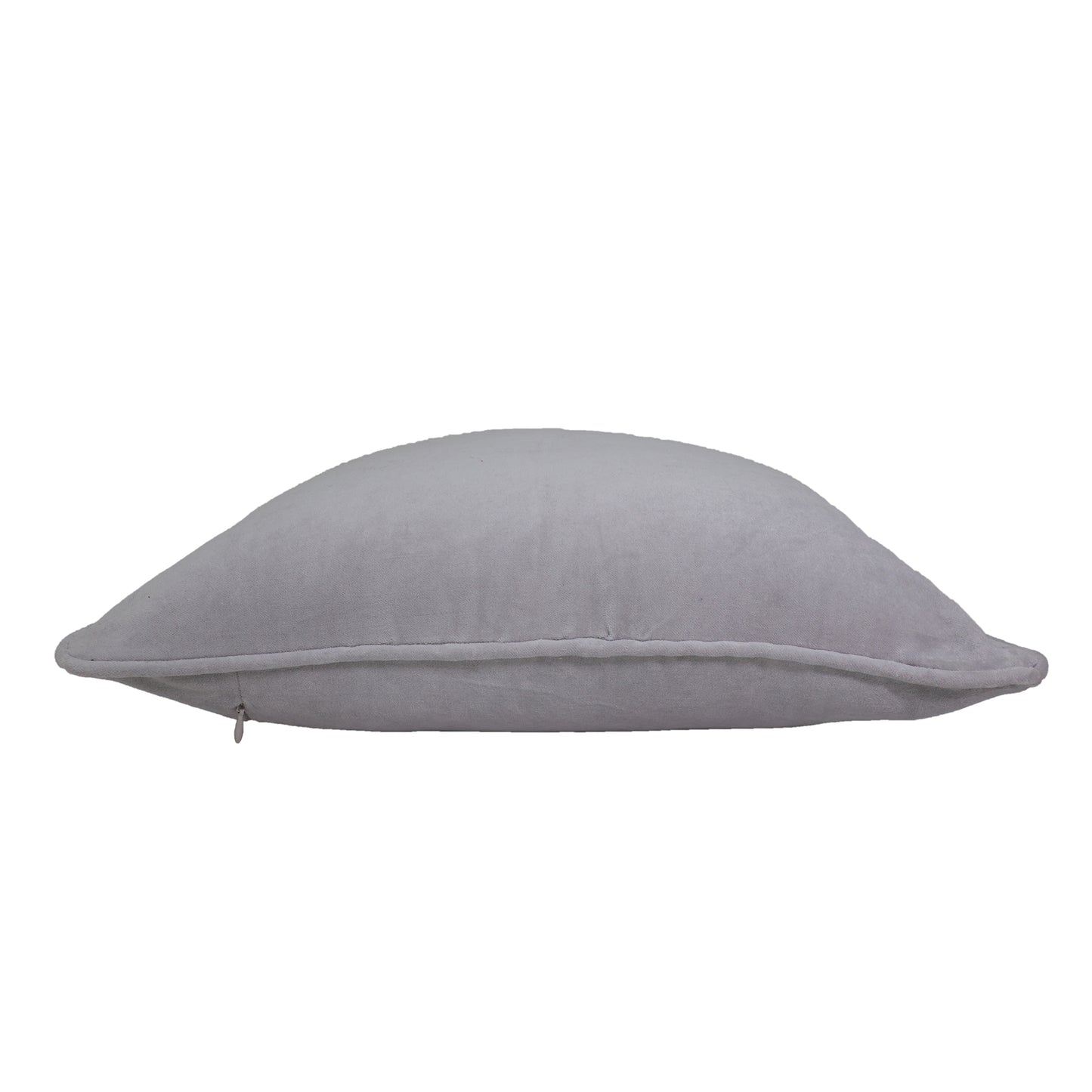 Cotton Velvet Cushion Cover Grey - 1 Piece