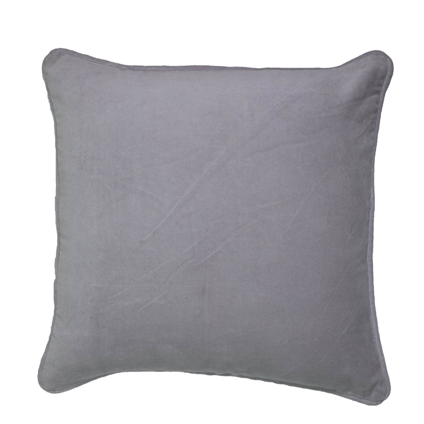 Cotton Velvet Cushion Cover Grey
