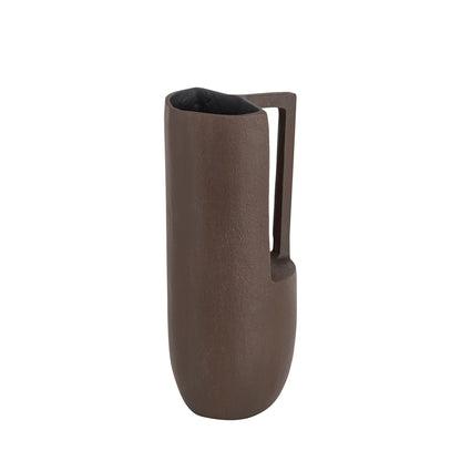 Brent Metal Vase Single Handle Rust Grey Finish