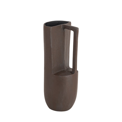 Brent Metal Vase Single Handle Rust Grey Finish