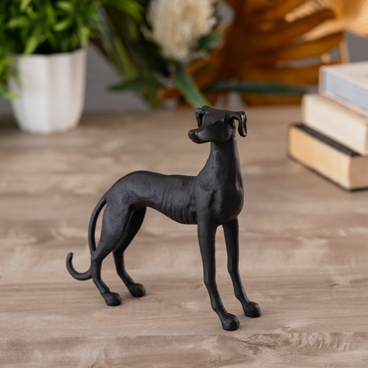 Aspen Standing Dog Statuette Bronze Finish