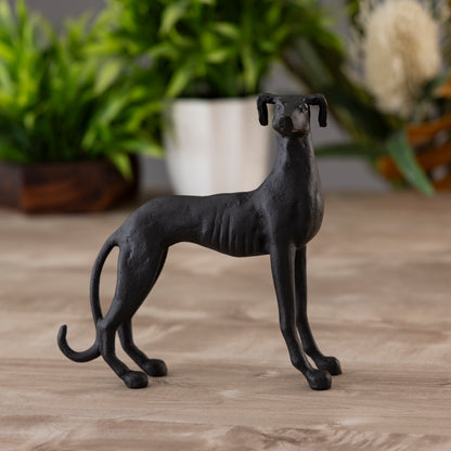 Aspen Standing Dog Statuette Bronze Finish