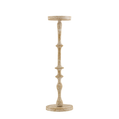 Dawlish Set of 2 Candle Holders Rustic Green Finish