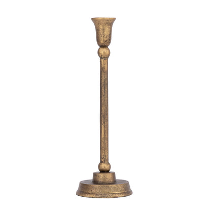 Taper Candleholders Antique Brass Finish | Set of 3 | Telford