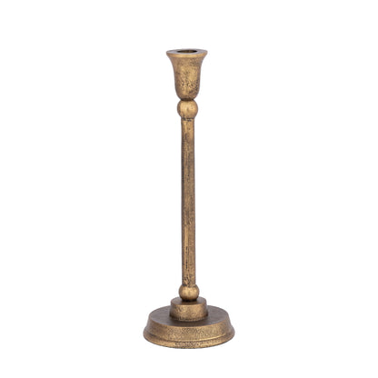 Taper Candleholders Antique Brass Finish | Set of 3 | Telford
