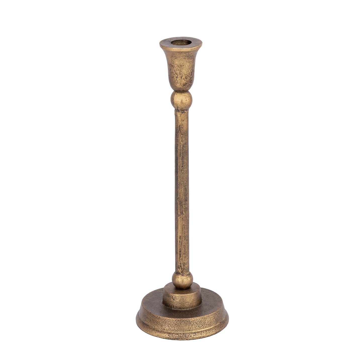 Taper Candleholders Antique Brass Finish | Set of 3 | Telford