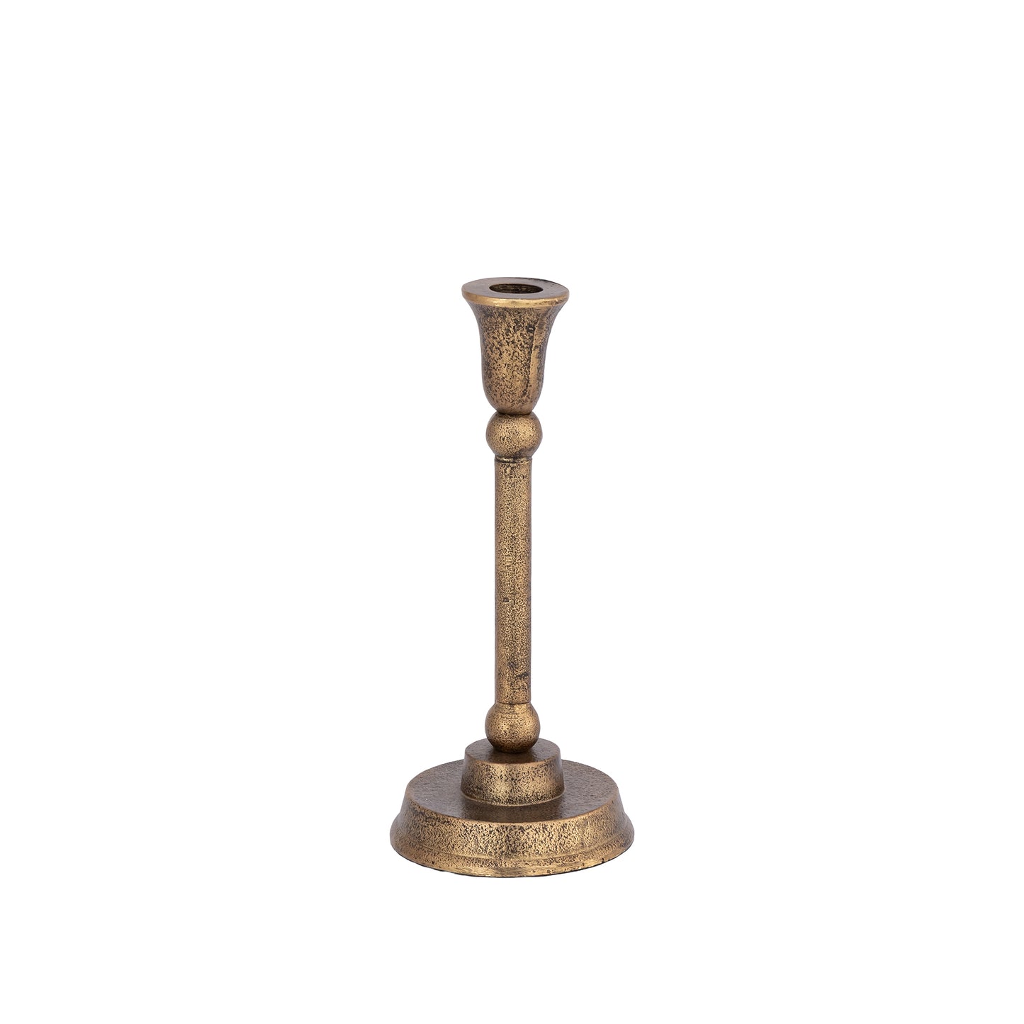 Taper Candleholders Antique Brass Finish | Set of 3 | Telford