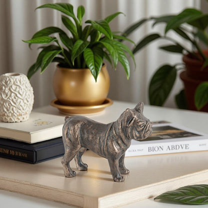 Buster Dog Statuette Antique Bronze Finish