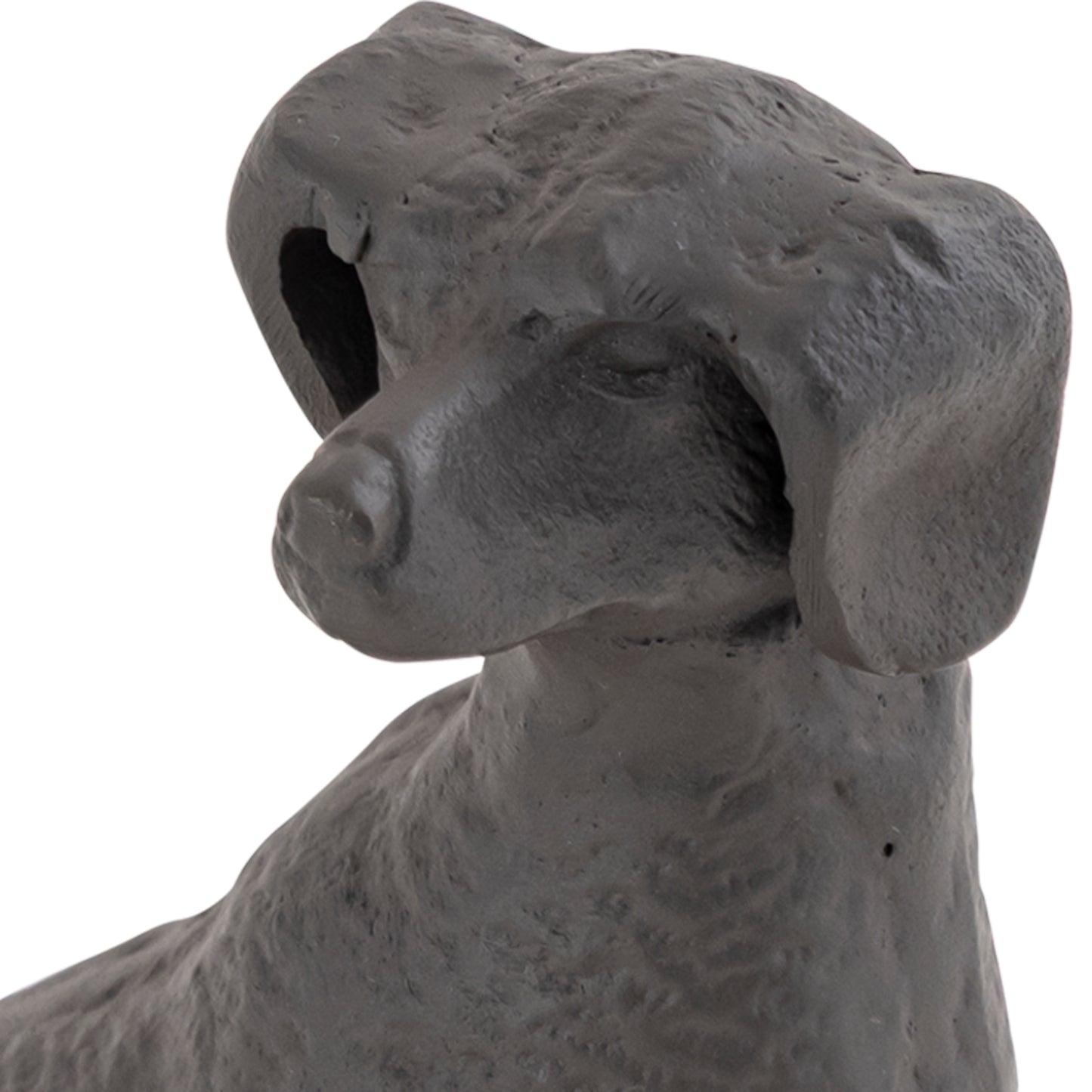 Ziggy Sitting Dog Statuette Antique Bronze Finish