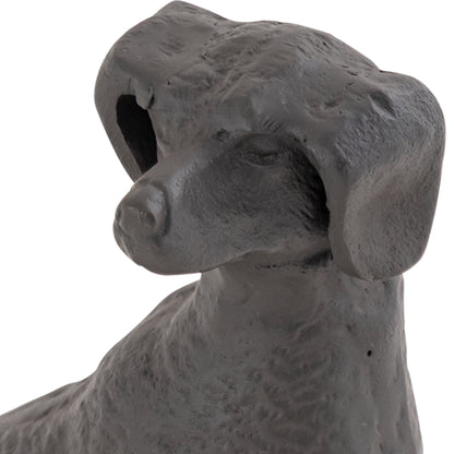 Ziggy Sitting Dog Statuette Antique Bronze Finish