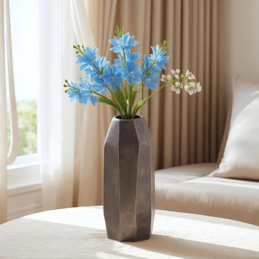 Barnsley Metal Vase Antique Bronze Finish