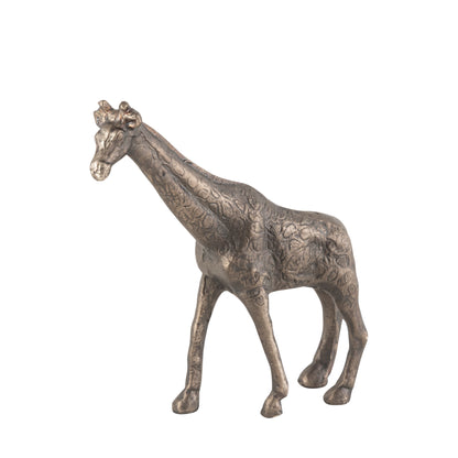 Jumbo Giraffe Object Antique Bronze Finish