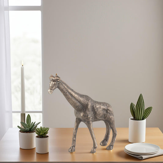 Jumbo Giraffe Object Antique Bronze Finish