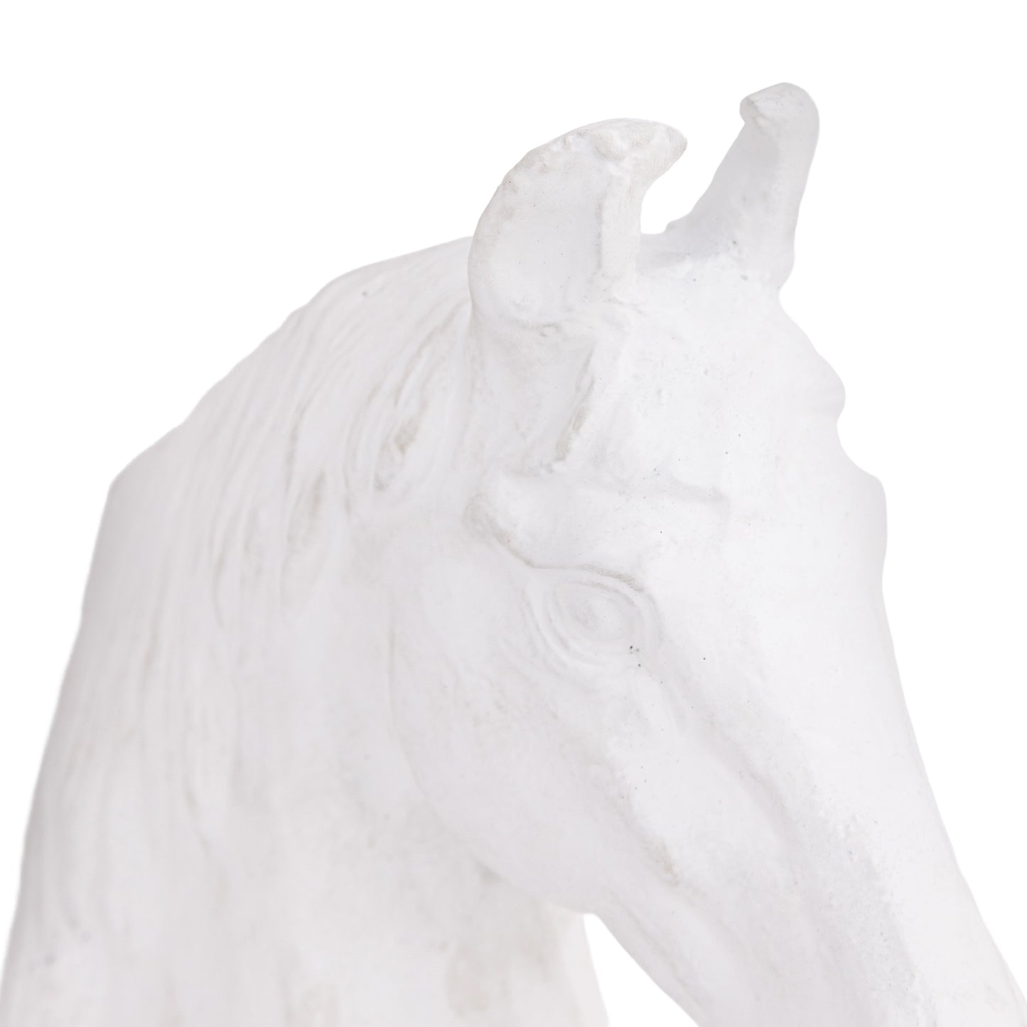 Blaze Horse Statuette White | Elegant Bookend