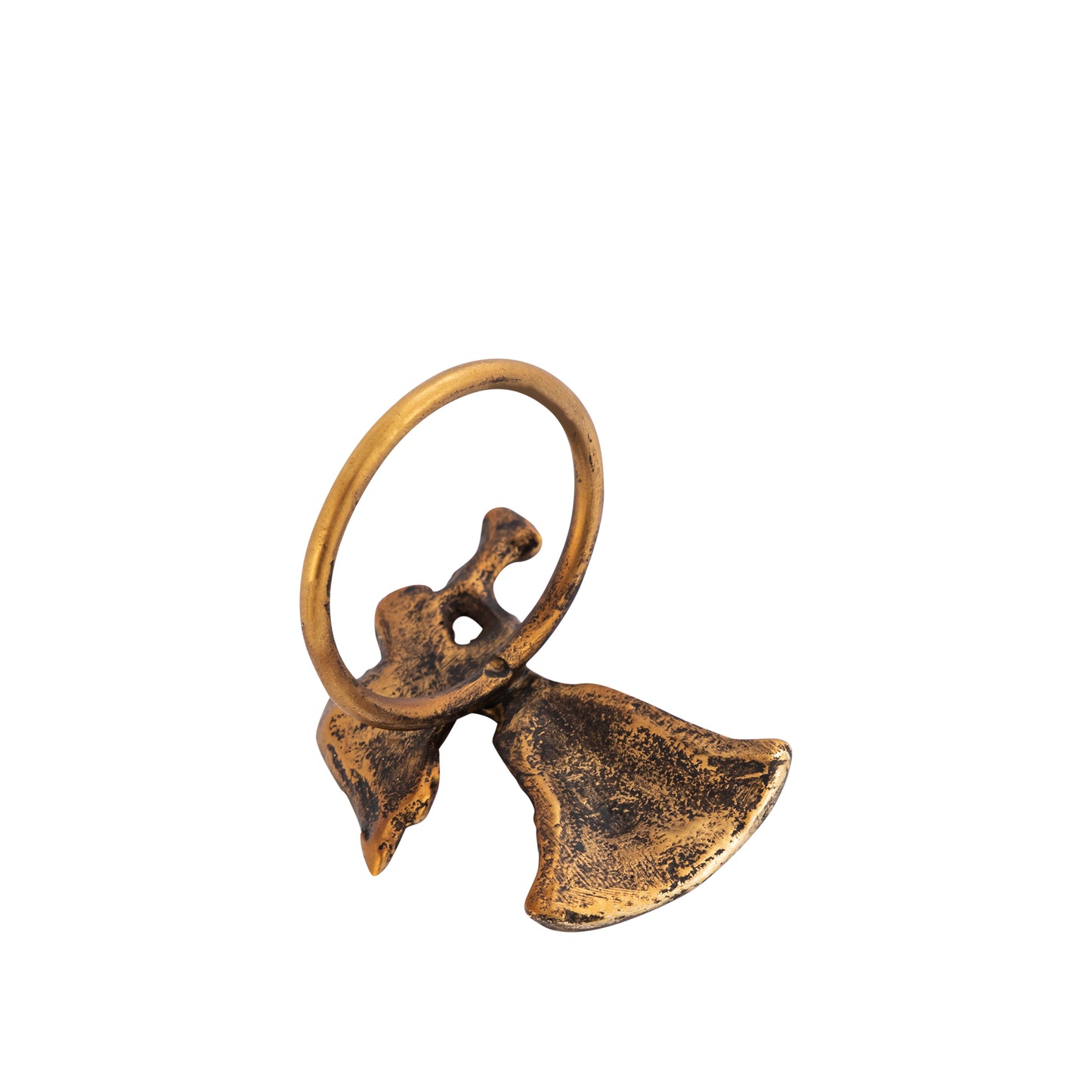 Fairy Metal Napkin Ring Antique Brass (Set of 4)
