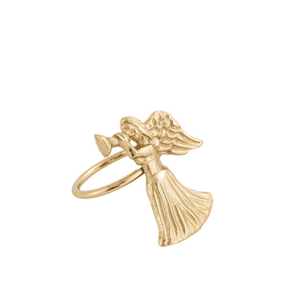 Fairy Metal Napkin Ring Gold (Set of 4)